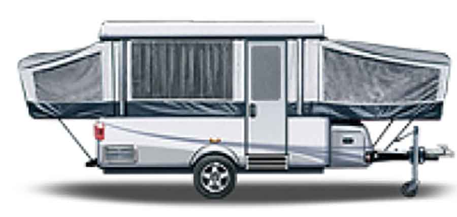 folding camping trailer