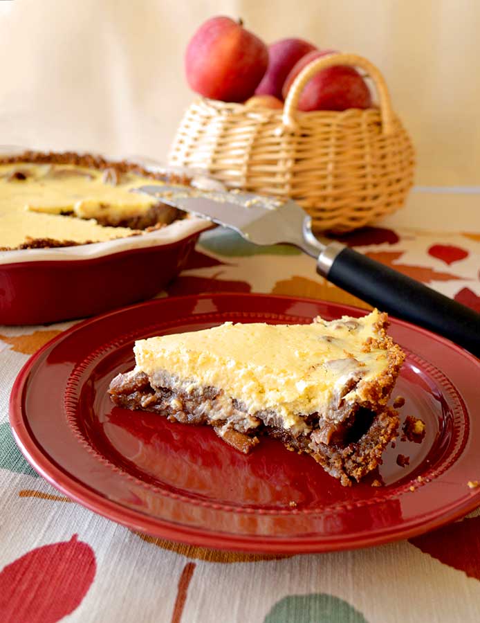 Apple Pie with Cream Cheese Topping - Carolina Country