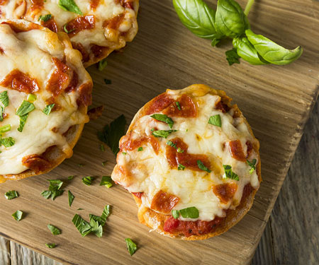	Lunch Box Pizzas	 