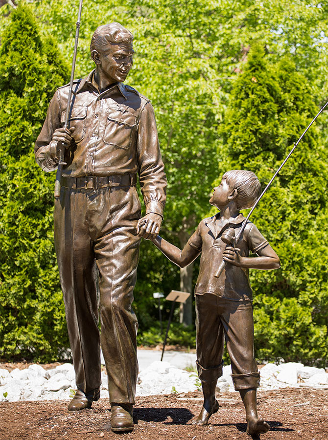 Andy Griffith statue