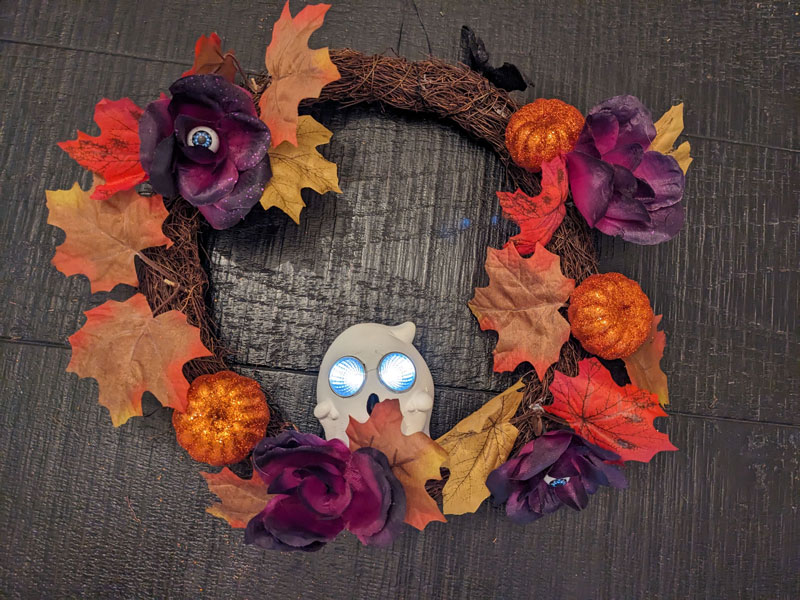 Halloween Wreath Craft