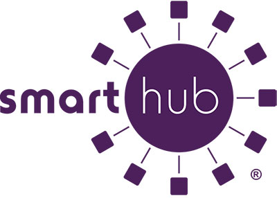 SmartHub logo purple sm
