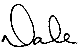 Dale signature