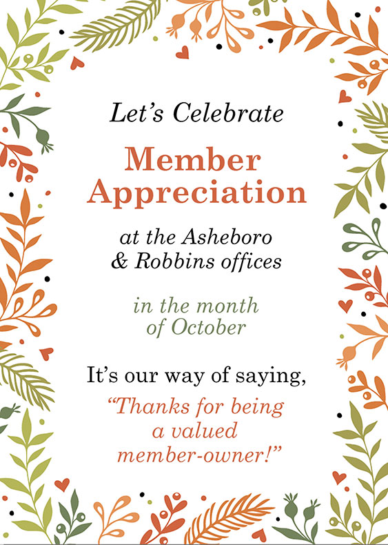 Member appreciation