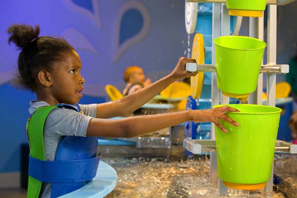 Discovery Place KIDS water play