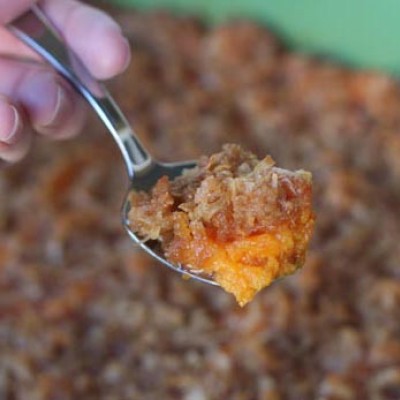Candied Coconut Sweet Potatoes