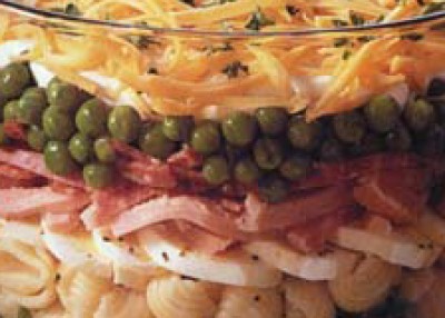 Hearty Eight-Layer Salad 