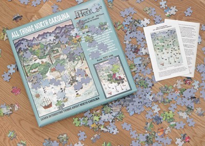 New Jigsaw Puzzle Highlights NC Landmarks