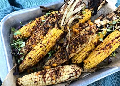Cheery Grilled Corn