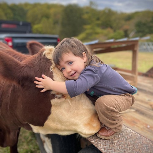Our pet cow Belle was craving attention so my grandson Asher gave her a sweet hug. I think it made his day as much as it made ours! She is a gentle giant. —Cindy Clayton, Richfield, Union Power Cooperative