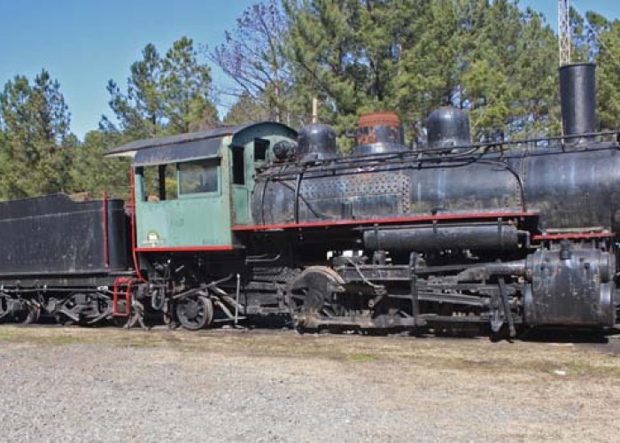 A beloved steam locomotive comes home