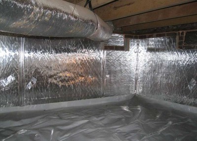 How to Close a Crawl Space