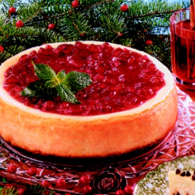 Cranberry Cheesecake 