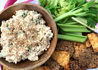Toasted Sesame Cucumber Butter Spread