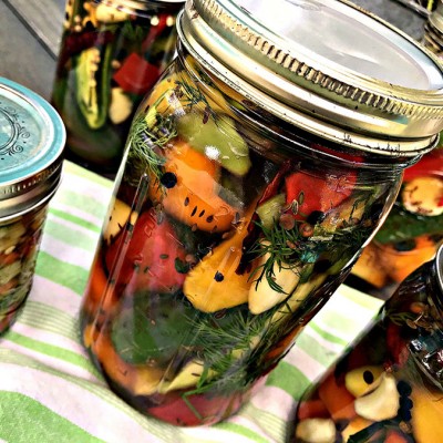 Scratch-Made Fire & Ice Pickled Peppers