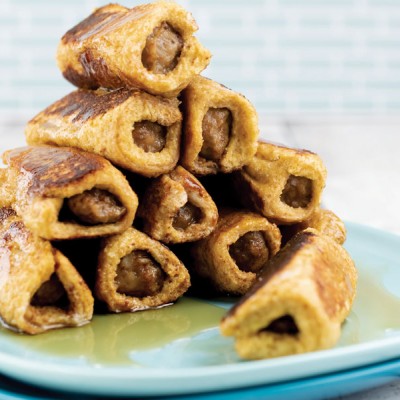 Sausage French Toast Roll-Ups