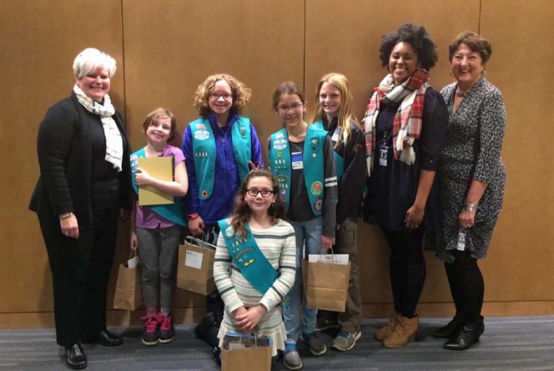 N.C. Co-ops Help Pilot New Girl Scout Badge