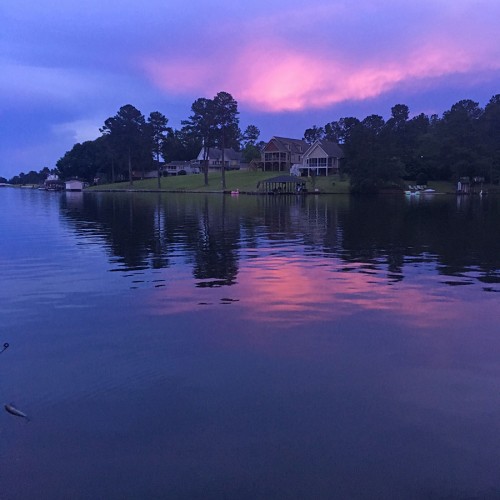 We were doing some evening fishing from the dock of my in-laws home on Buffalo Lake in Harnett County and the sky was just breathtaking. —Kristie Wicker, Sanford