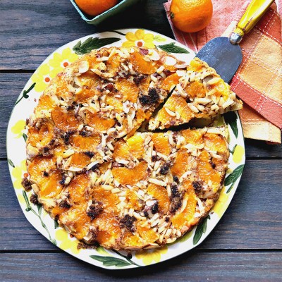 Mandarin Orange Upside-Down Cake