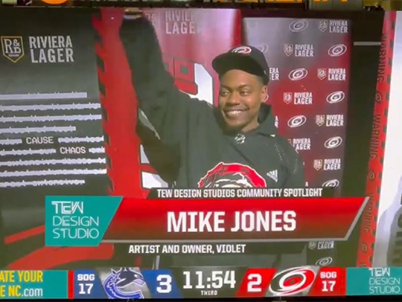 Black Excellence-Themed Hurricanes Jersey has a Co-op Connection