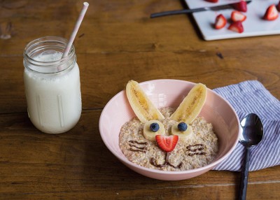 Funny Bunny Oatmeal