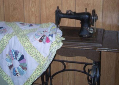 Grandma Harwell’s quilt tops