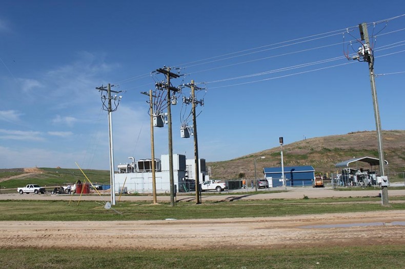 Lumbee River EMC helps Robeson County add energy generation at its landfill site
