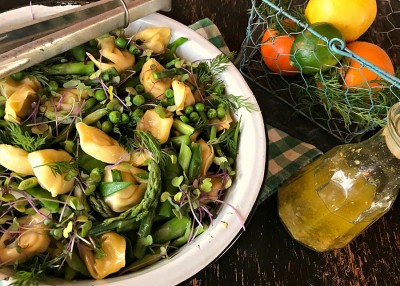 Spring Green Veggie-Pasta Salad 
