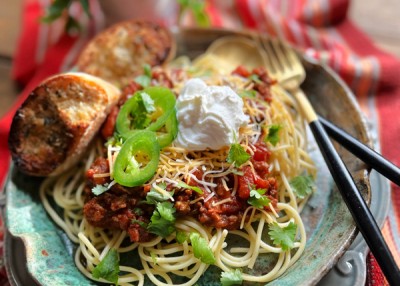 Tex-Mexican Spaghetti