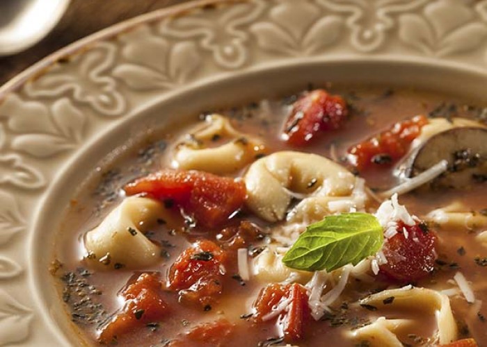 Spinach & Tortellini Soup