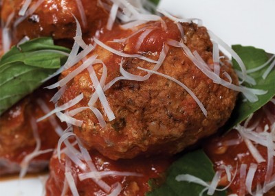 Two-Cheese Meatballs