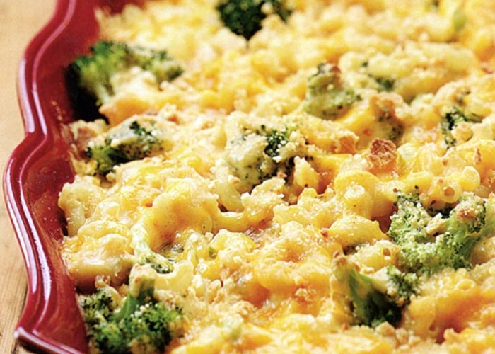 Broccoli Mac & Cheese Bake