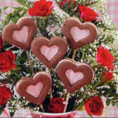 Valentine Cookie Bouquet 
