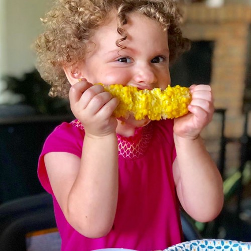 My daughter, Amy Scoggin Jay took this photo of our granddaughter, Evelyn, who learned to love NC corn on the cob in her Noni’s kitchen at Holden Beach. Her family is currently serving overseas in Germany. —Deborah Scoggin, Lexington, Brunswick Electric