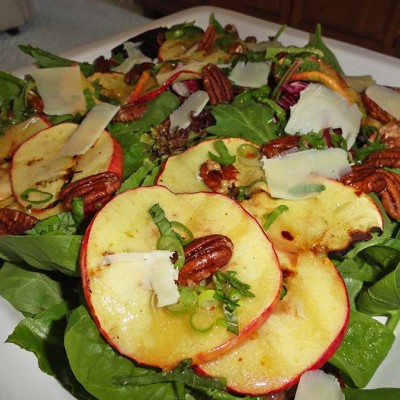 Grilled Apple Salad