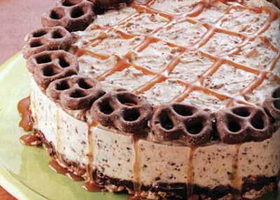 Ice Cream Pretzel Cake
