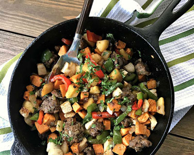 Neese’s Sausage Harvest Hash 