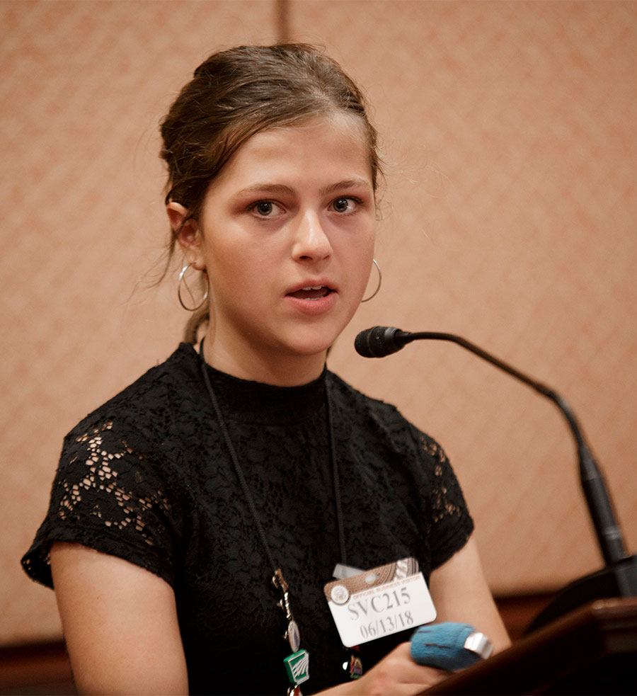 2018 YLC Caitlin Finley
