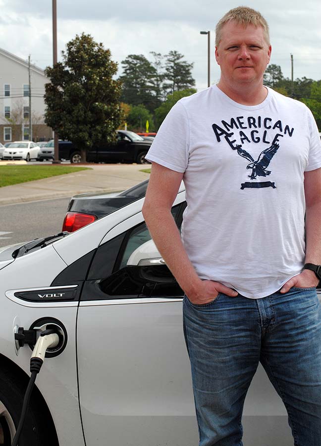 7 UNCP Kelly car