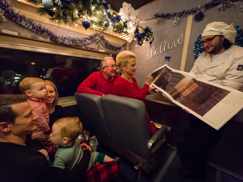 Aboard the Polar Express