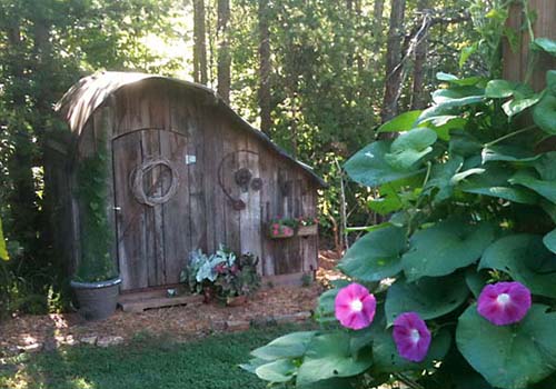 Memorial shed