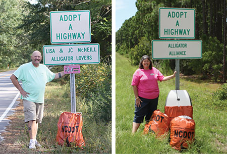 Alligator Adopt-a-highway