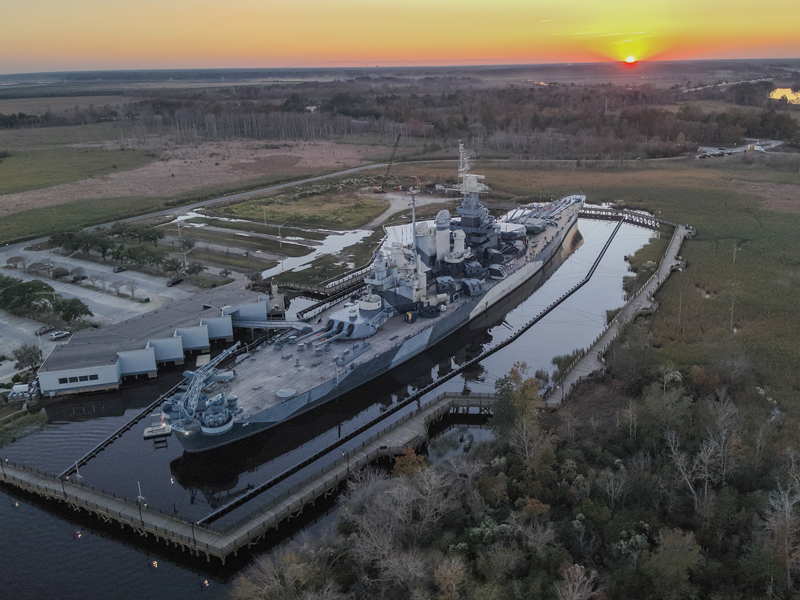 Battleship museum