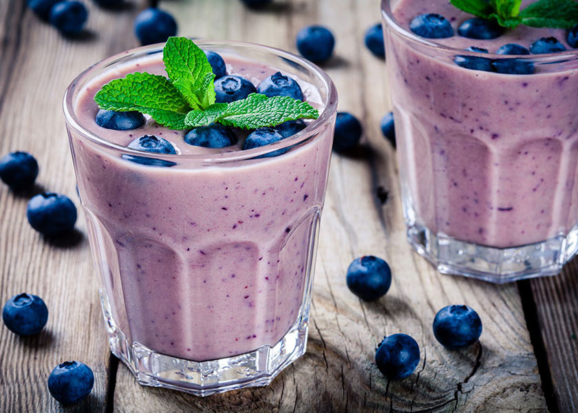 Blueberry Bounce Smoothies 