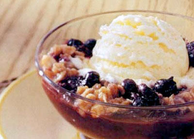 Blueberry Crumble 