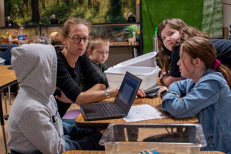 Bright Ideas Uwharrie Charter Visit