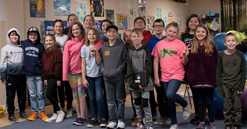 Bright Ideas Uwharrie Charter Visit