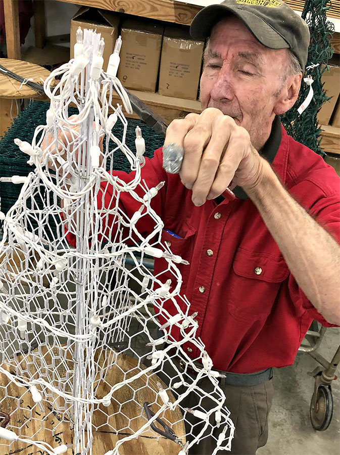 Crabpot Christmas Trees