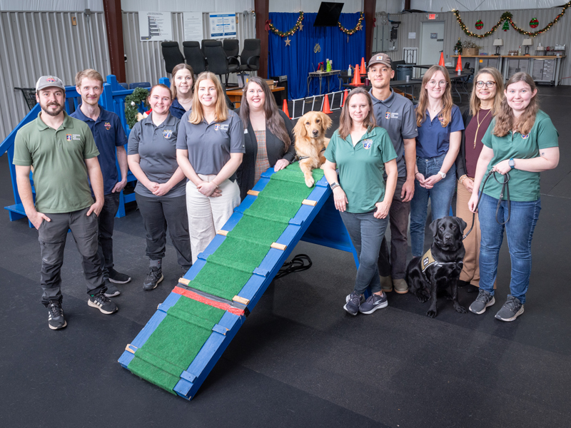 The team at Canines for Service