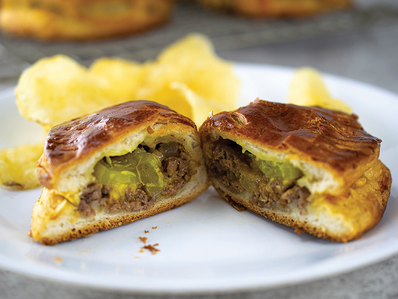 Cheeseburger Turnovers
